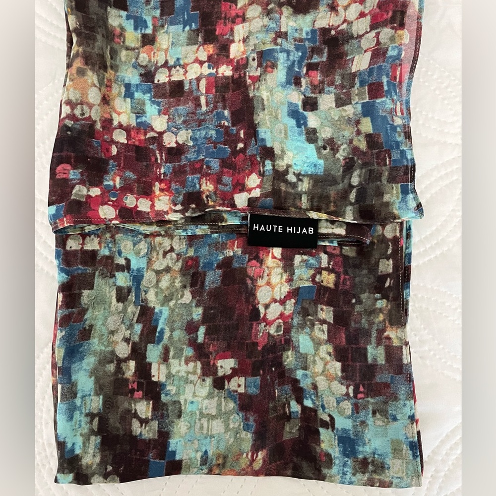 Haute Hijab Square Chiffon Scarf
